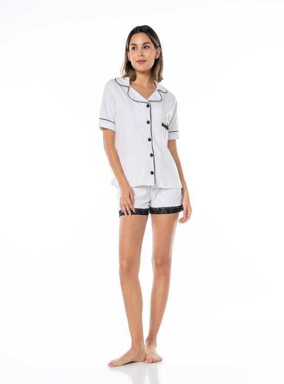 VELA WHITE PIJAMA BABE WHITE - 1