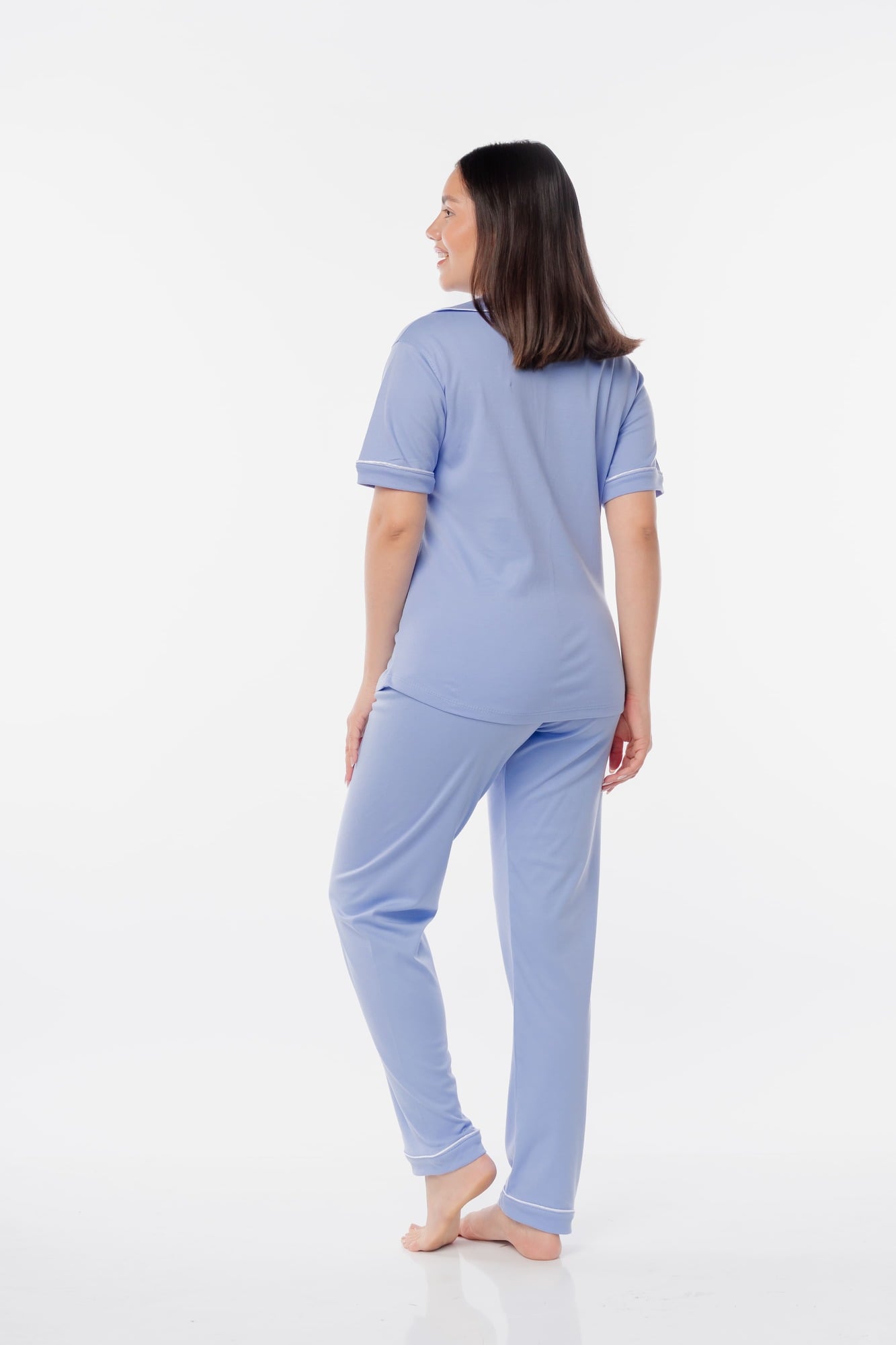 VELA WHITE PIJAMA CONJUNTO AGATHA NEGRA - 3