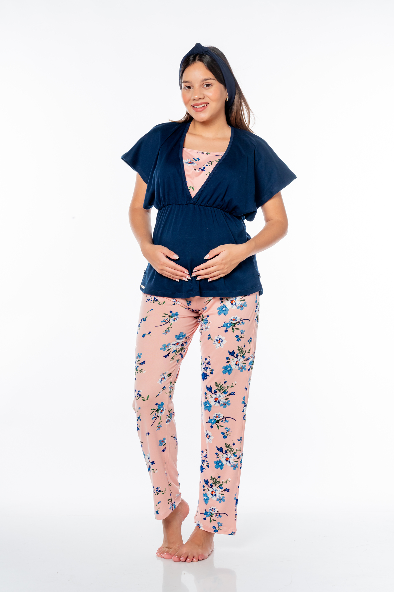 BLUE FLOWER II MOM POLO CON PANTALÓN - 1
