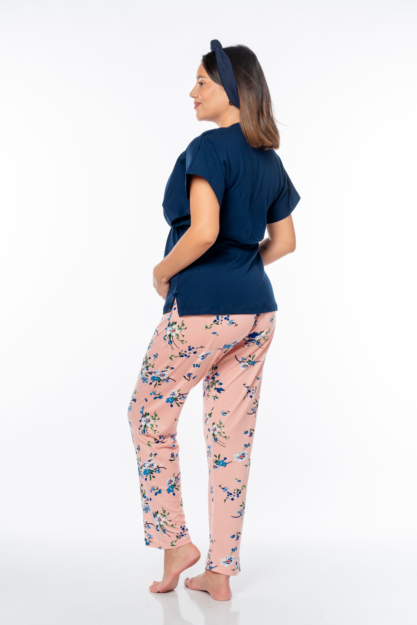 BLUE FLOWER II MOM POLO CON PANTALÓN - 3