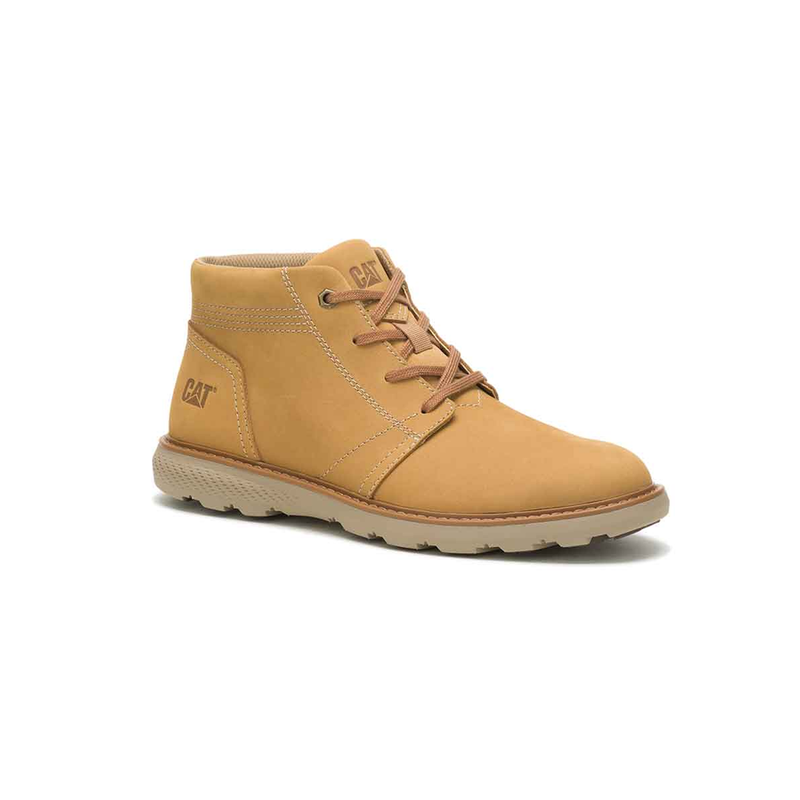 BOTINES HOMBRE CAT CUERO MARRÓN P725204 TREY 2.0