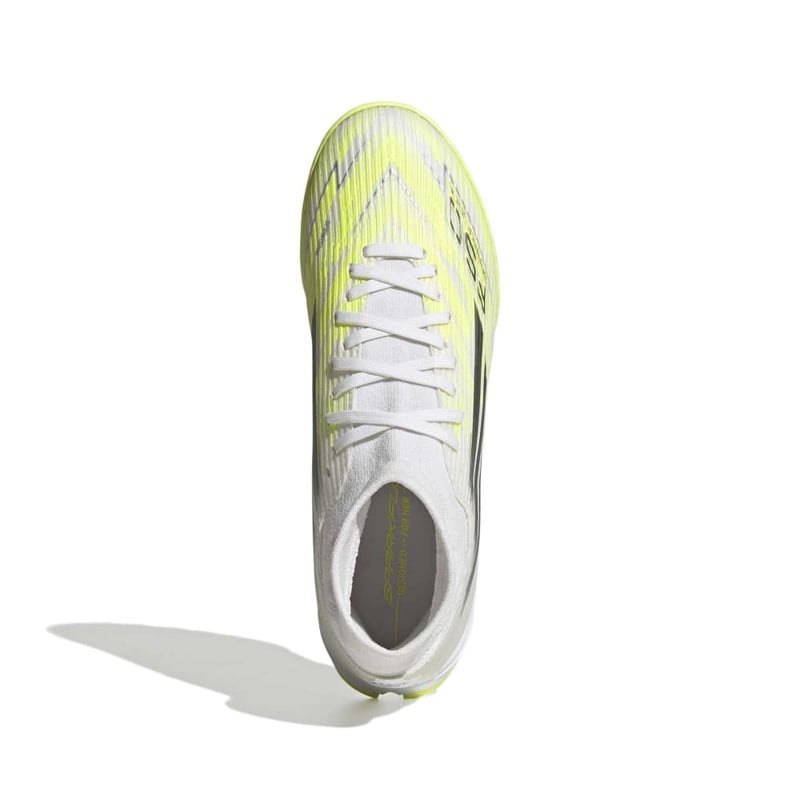 ADIDAS CHIMPUNES F50 SPARKFUSION LEA FTWWHT/IRONMT/HIREYE MUJER - 2