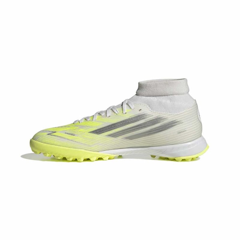 ADIDAS CHIMPUNES F50 SPARKFUSION LEA FTWWHT/IRONMT/HIREYE MUJER - 4