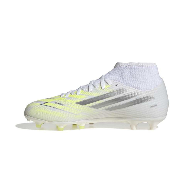 ADIDAS CHIMPUNES F50 SPARKFUSION CLU FTWWHT/IRONMT/HIREYE MUJER - 4