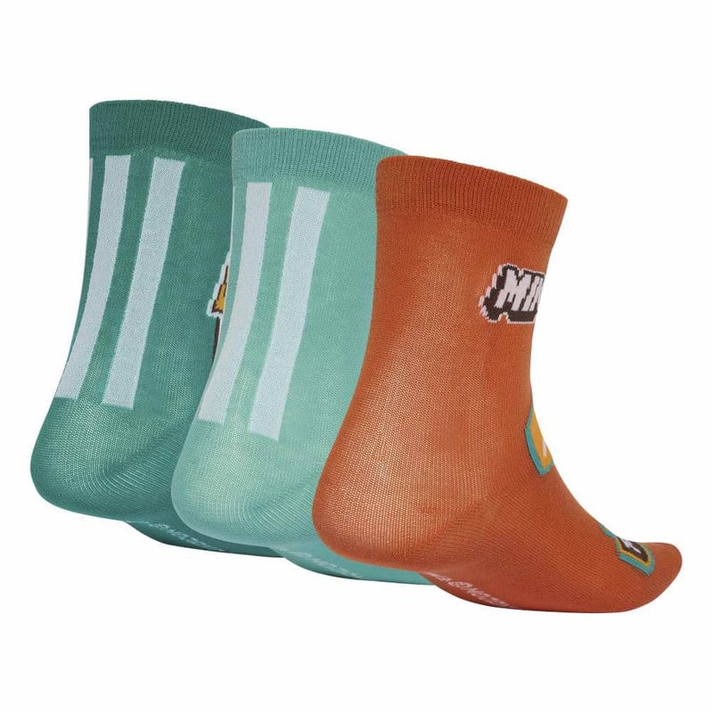 ADIDAS MEDIAS MINECRAFT 3P NIÑOS - 2