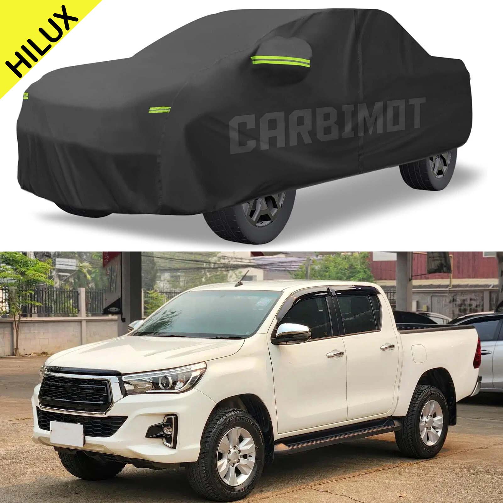 COBERTOR PROTECTOR FUNDA TOYOTA HILUX NEGRO - 1