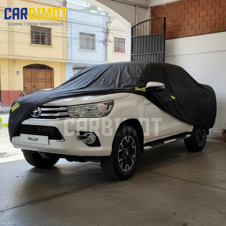 COBERTOR PROTECTOR FUNDA TOYOTA HILUX NEGRO - 2