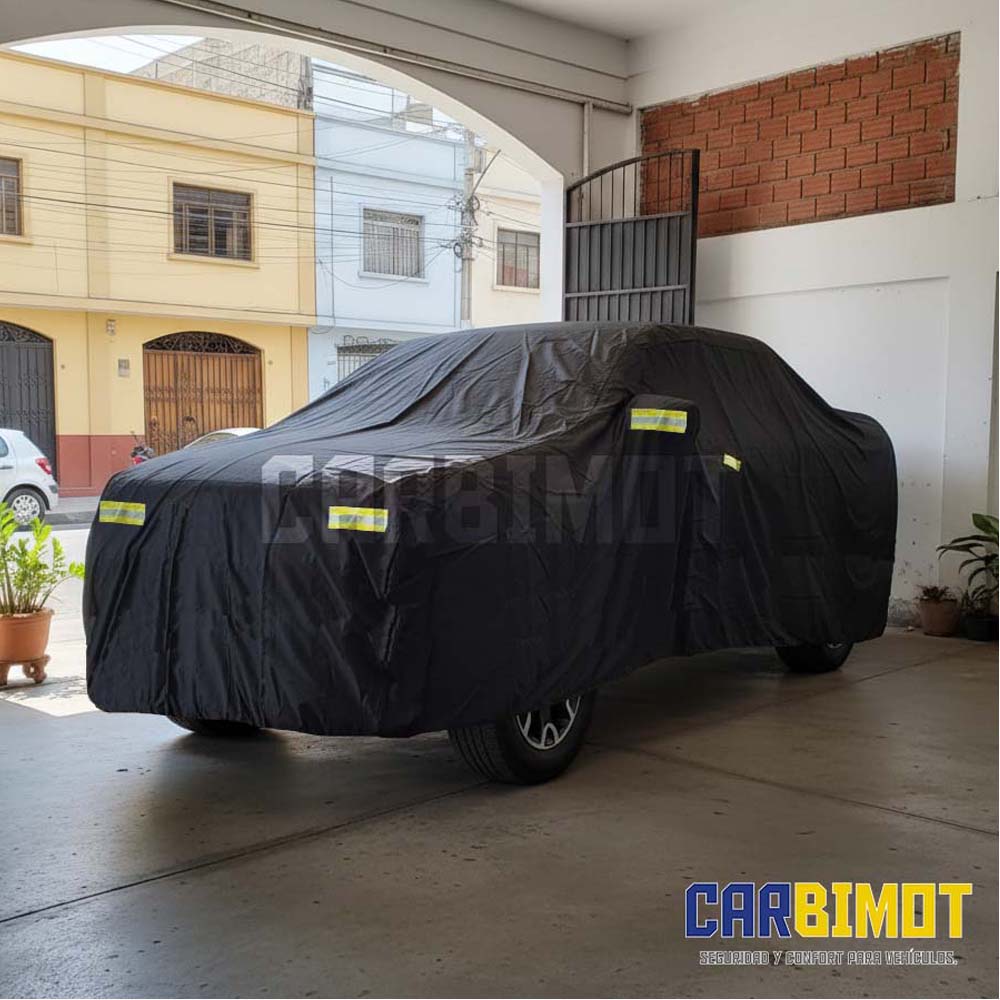 COBERTOR PROTECTOR FUNDA TOYOTA HILUX NEGRO - 3
