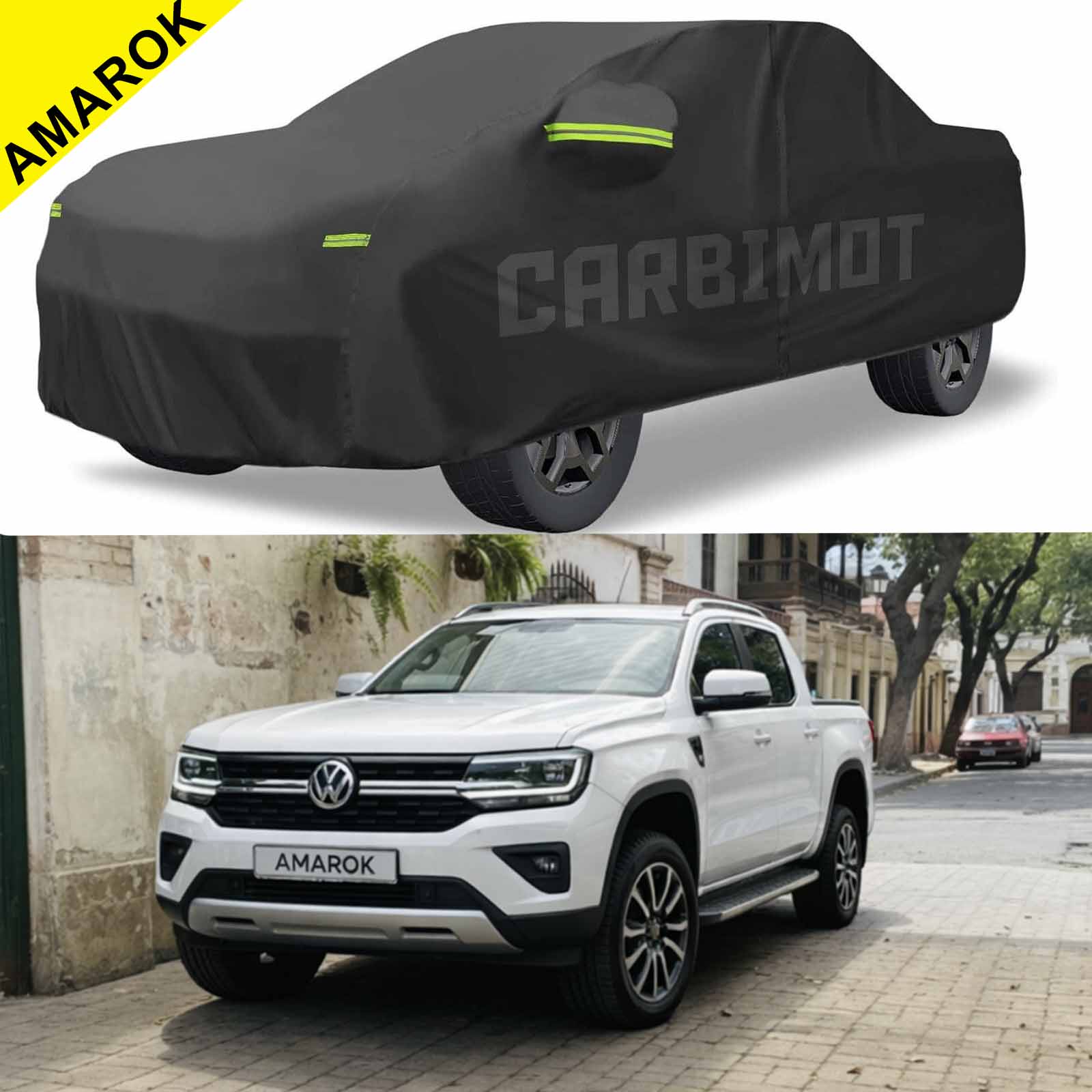 COBERTOR PROTECTOR FUNDA NEGRO VOLKSWAGEN AMAROK - 1