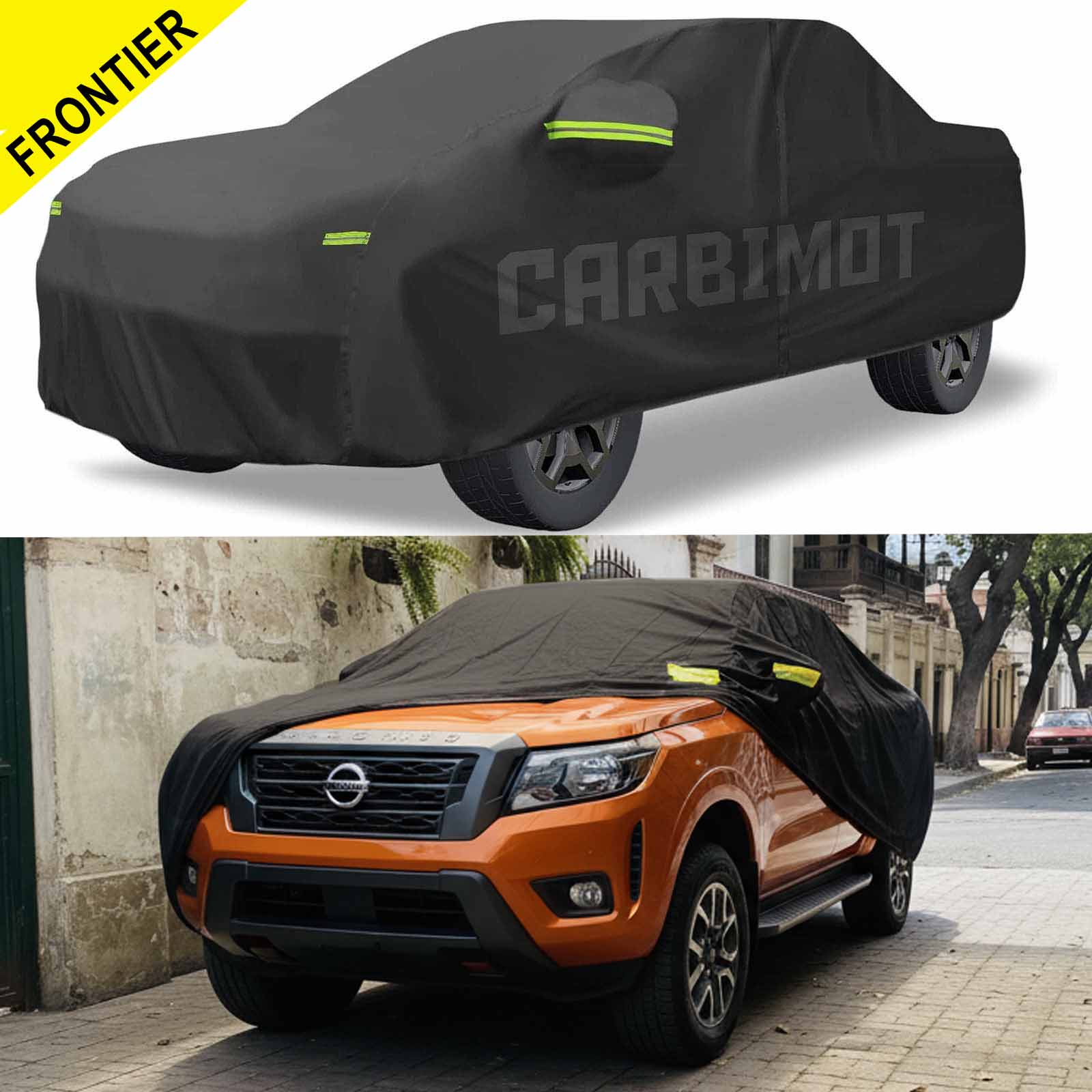 COBERTOR PROTECTOR FUNDA NEGRO NISSAN FRONTIER - 1