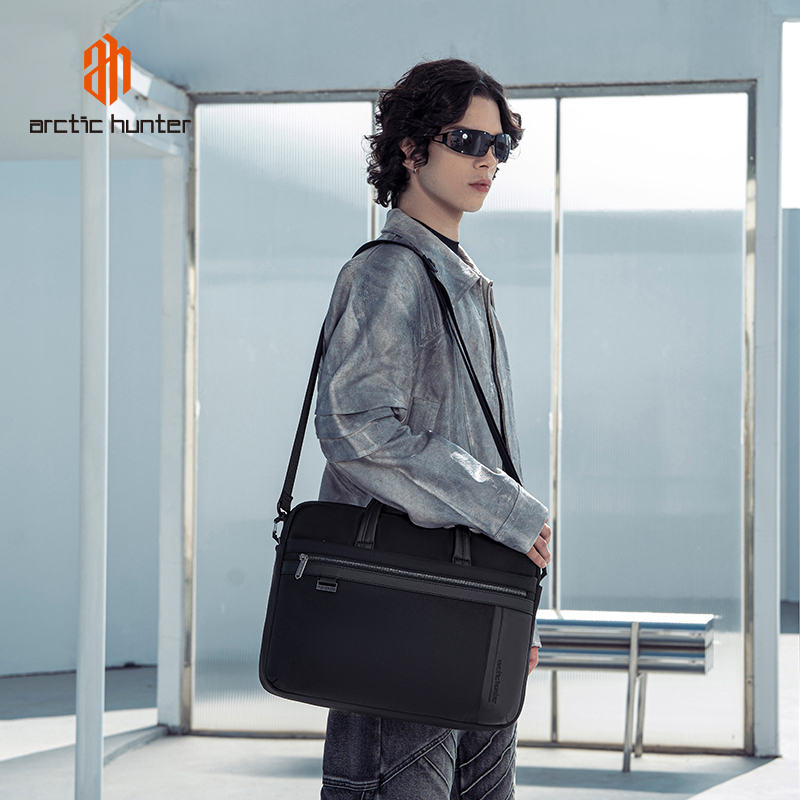MALETIN HOMBRE ARCTIC HUNTER GWB00849 LAPTOP NEGRO - 9