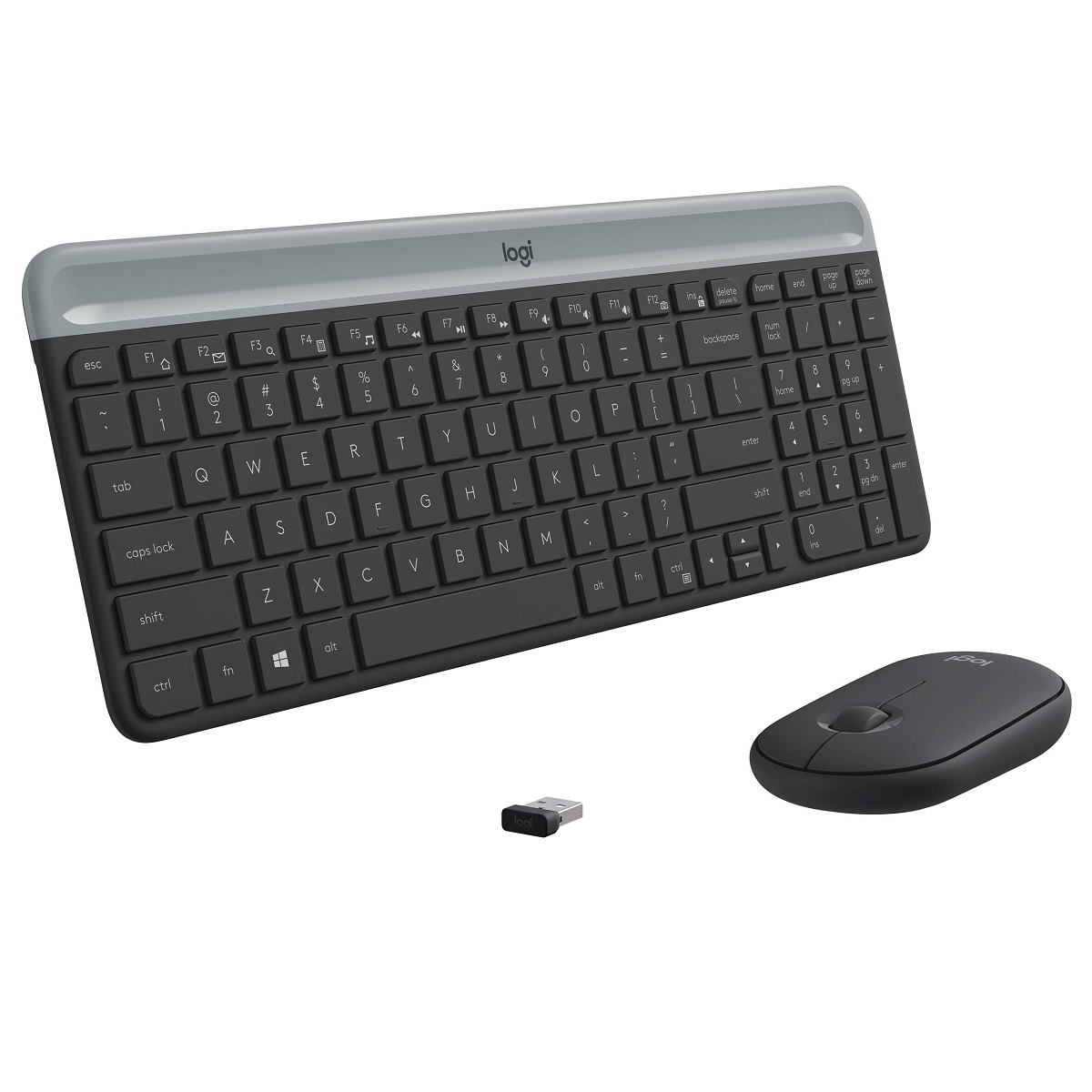 LOGITECH - KIT LOGITECH MK470 SLIM (TECLADO + MOUSE) - NEGRO - 3