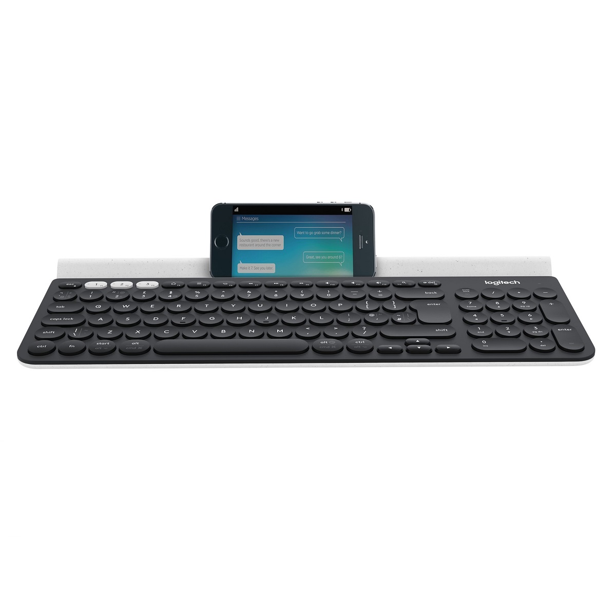 LOGITECH - TECLADO K780 INALÁMBRICO Y BLUETOOTH MULTI-DEVICE - 2