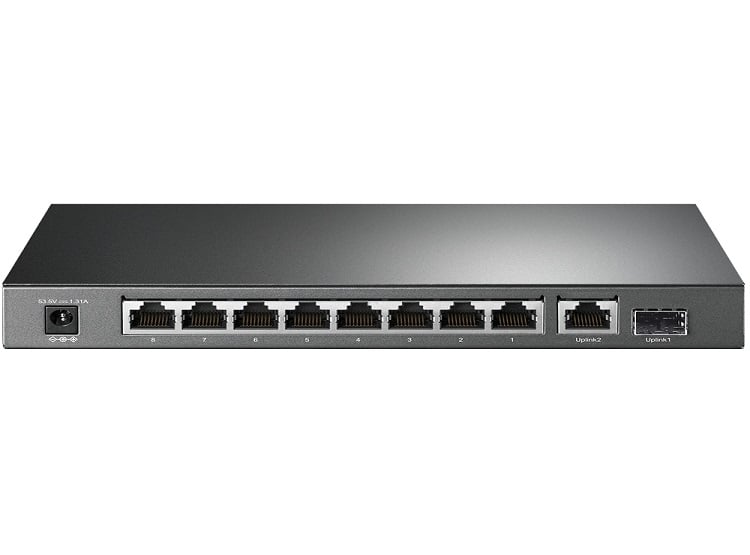 TP-LINK - SWITCH TL-SG1210P DE 10 PUERTOS GIGABIT (8 PUERTOS POE+) - 1