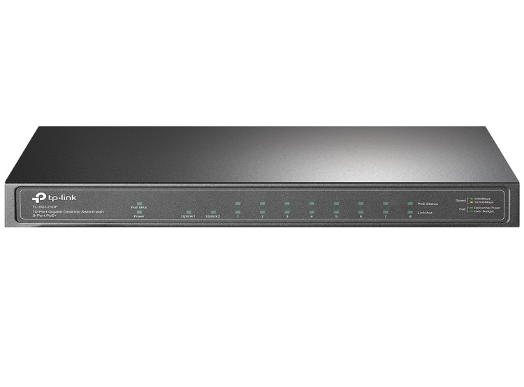 TP-LINK - SWITCH TL-SG1210P DE 10 PUERTOS GIGABIT (8 PUERTOS POE+) - 2