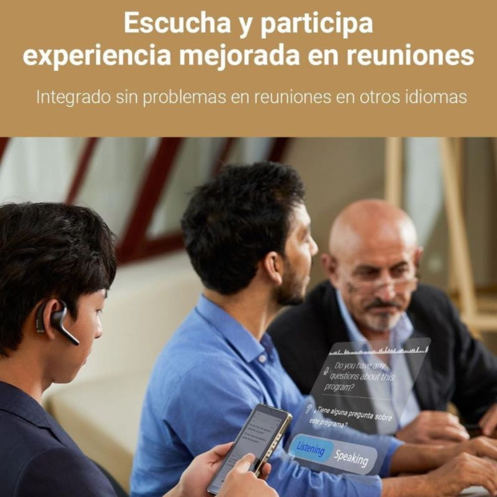 TIMEKETTLE - AURICULARES DE TRADUCCIÓN W4 PRO EN TIEMPO REAL INTERPRETE AI - 2