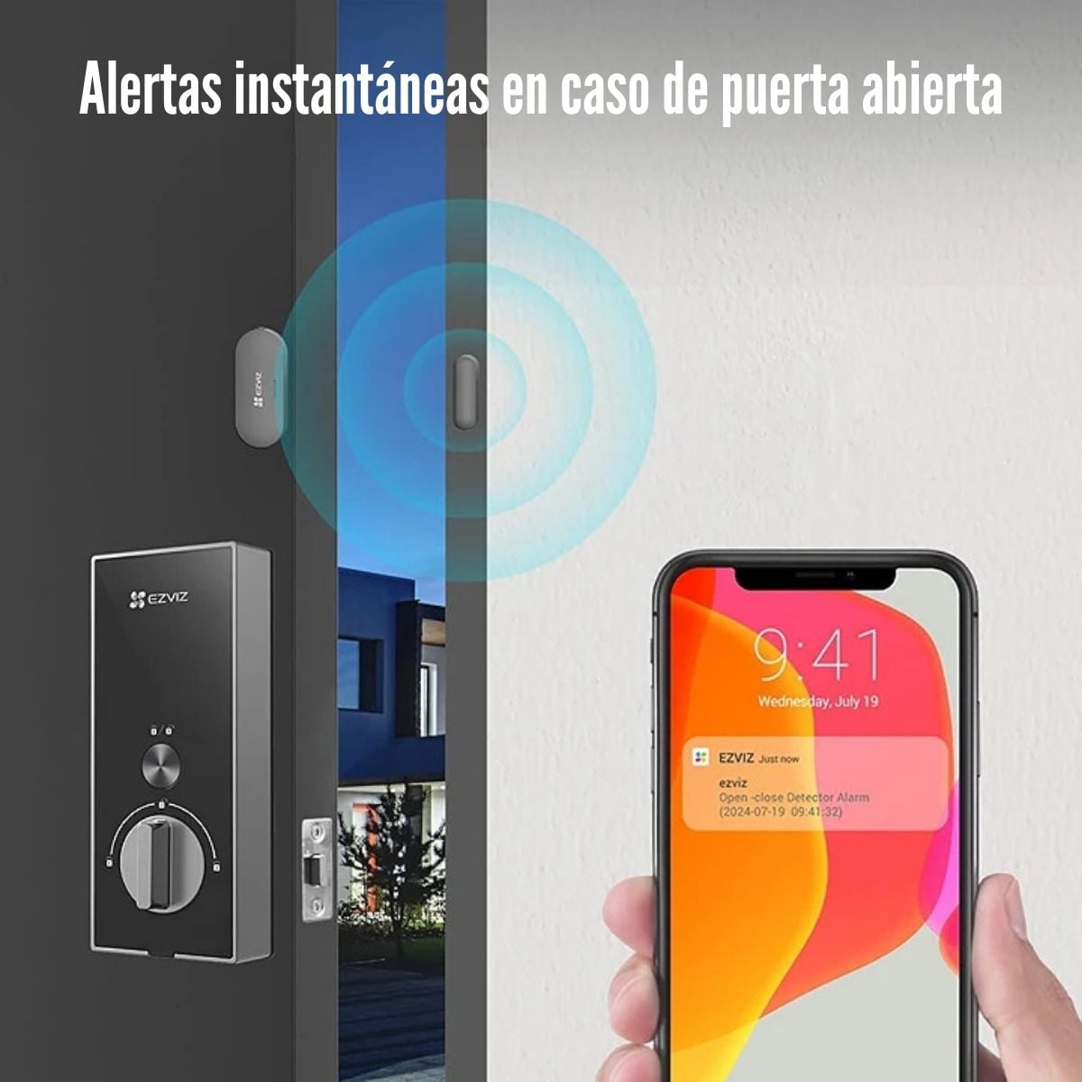 EZVIZ - CERRADURA SMART LOCK DL04 WIFI SMART HOME IP54 - 2