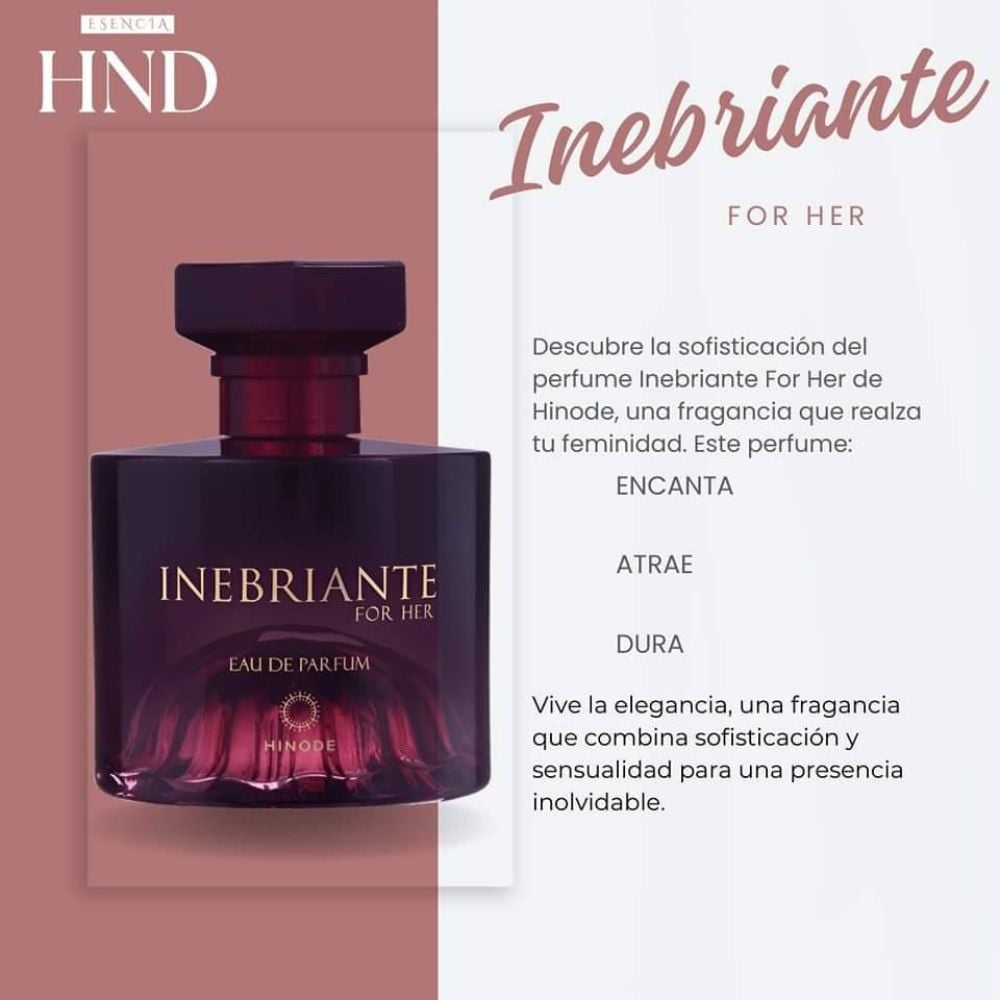 Perfume para Mujer HND Inebriante for Her 100ml - 3