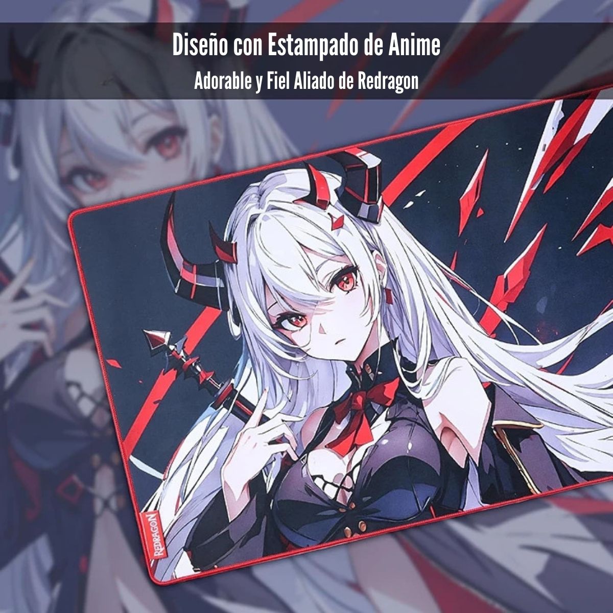 REDRAGON - MOUSEPAD AK L P047 ANIME TAMAÑO: 900 X 400 X 3 MM - 5