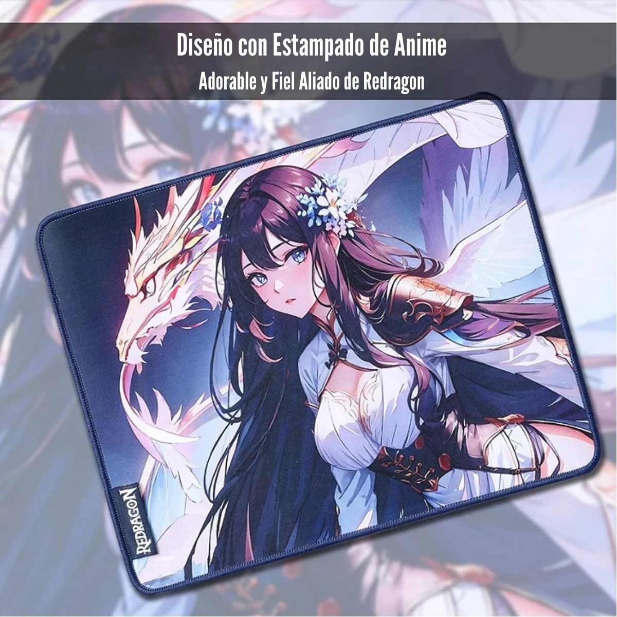 REDRAGON - MOUSEPAD AK1 S P046 ANIME TAMAÑO: 330 X 260 X 3 MM - 5