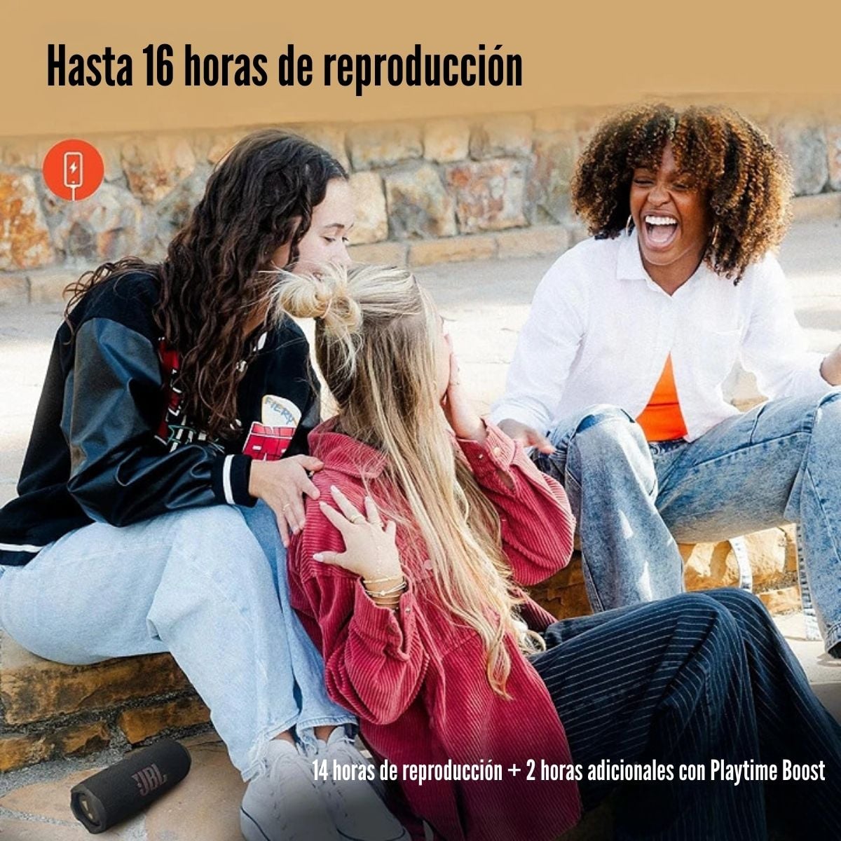 JBL - PARLANTE FLIP 7 BLUETOOTH 5.4 IP68 - CAMUFLADO - 2