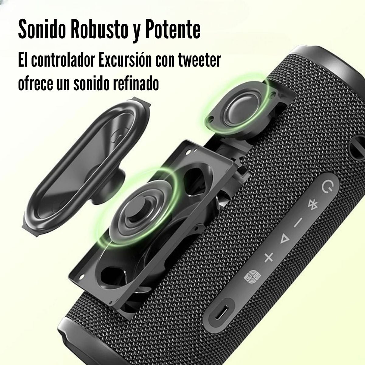 TRONSMART - PARLANTE MIRTUNE C3 PLUS BLUETOOTH 30W IPX7 - NEGRO - 3