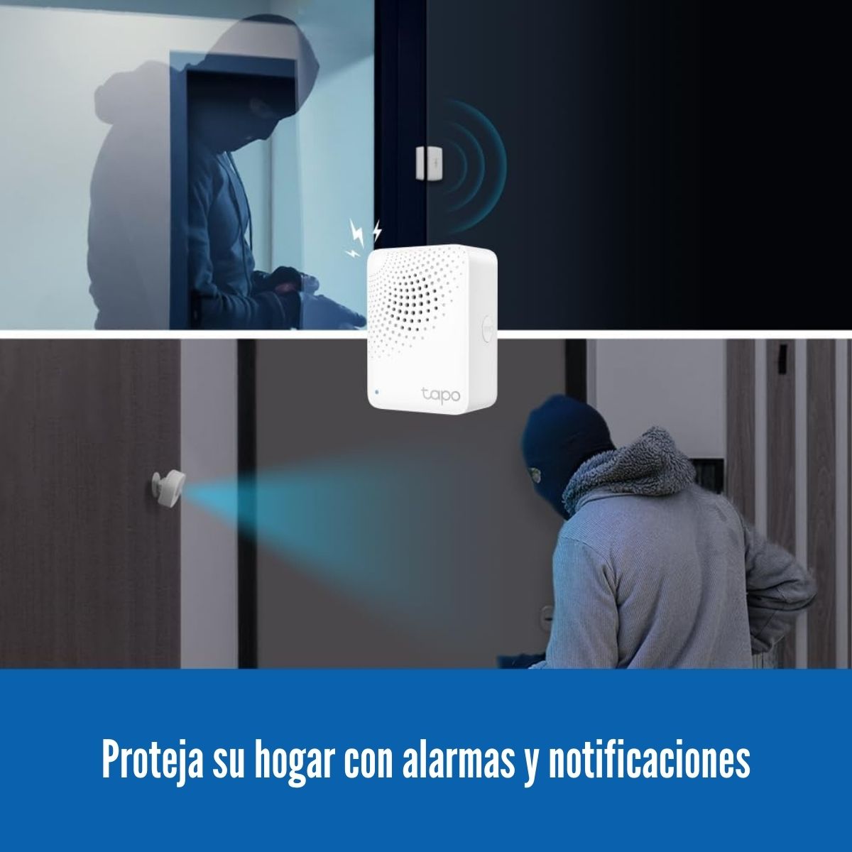 TP-LINK - KIT SENSOR INTELIGENTE TAPO T30 KIT (H100 + T100 + T110) - 5