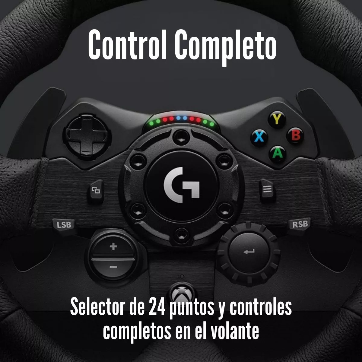 LOGITECH - VOLANTE G923 TRUEFORCE FOR PC Y XBOX ONE INCLUYE PALANCA - 2