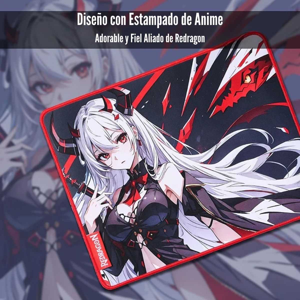 REDRAGON - MOUSEPAD AK S P047 ANIME TAMAÑO: 330 X 260 X 3 MM - 5