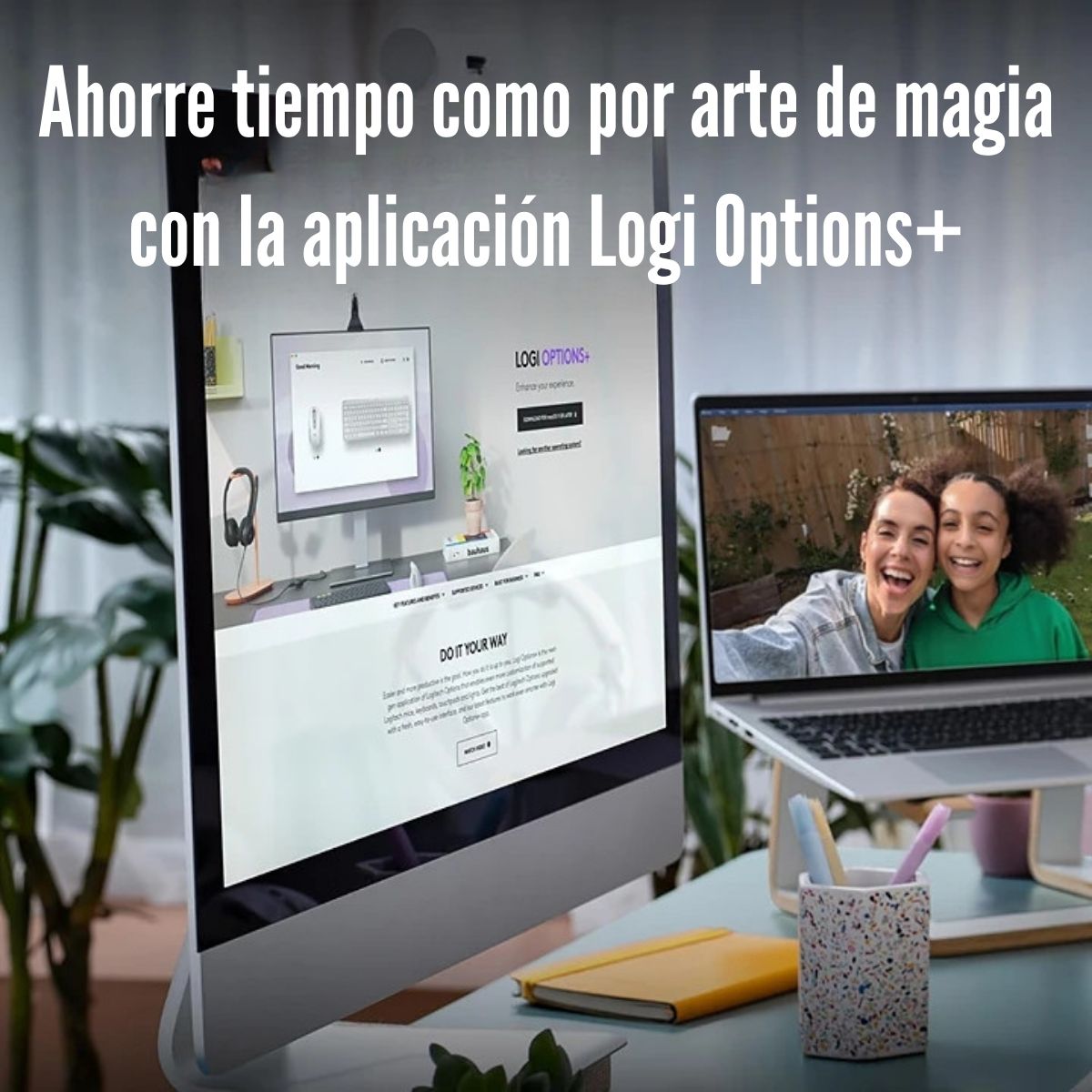 LOGITECH - TECLADO K950 SIGNATURE SLIM WIRELESS SPA - BLANCO - 4
