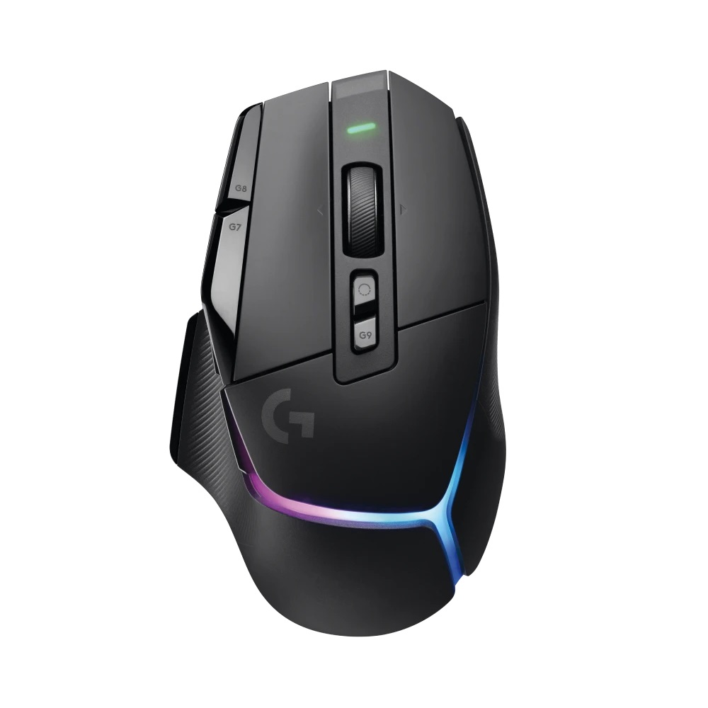 LOGITECH - MOUSE G502 X PLUS WIRELESS LIGHTFORCE HYBRID - NEGRO - 1
