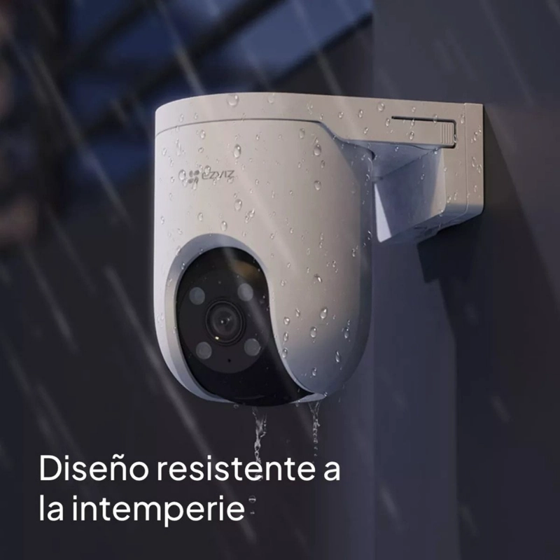 EZVIZ - CÁMARA WIFI H8C PRO 3K 5MP DETECCIÓN IA - BLANCO - 3