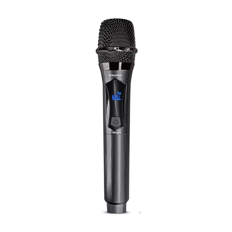 MAXTRON - MICRÓFONO SINGER MX708WL WIRELESS RECARGABLE KARAOKE - 1