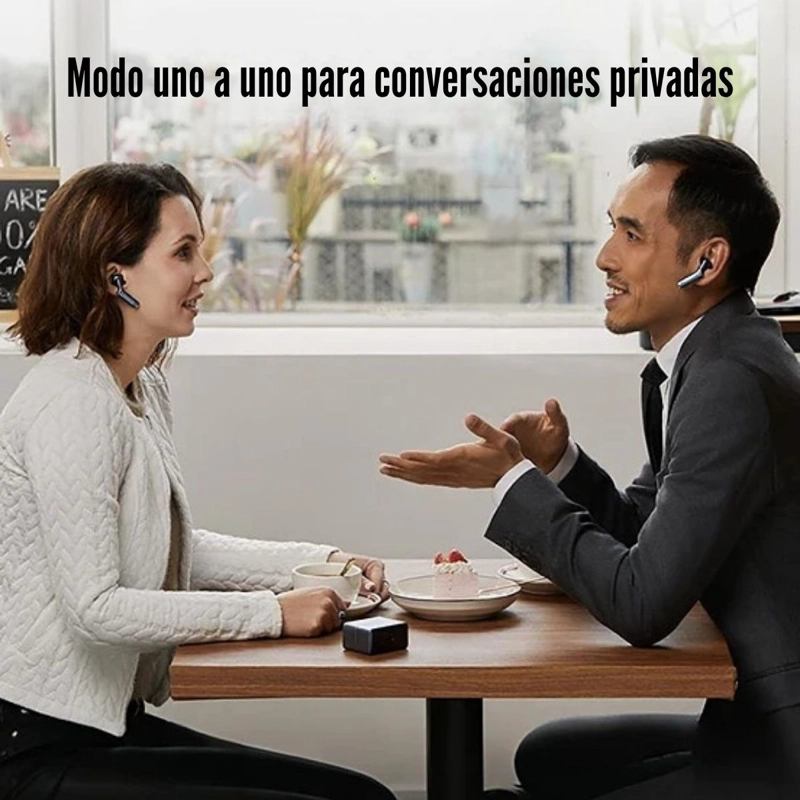 TIMEKETTLE - AURICULARES DE TRADUCCIÓN W4 EN TIEMPO REAL INTERPRETE AI - BLUE - 3