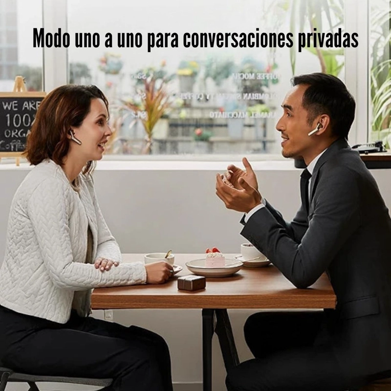 TIMEKETTLE - AURICULARES DE TRADUCCIÓN W4 EN TIEMPO REAL INTERPRETE AI - GOLD - 3