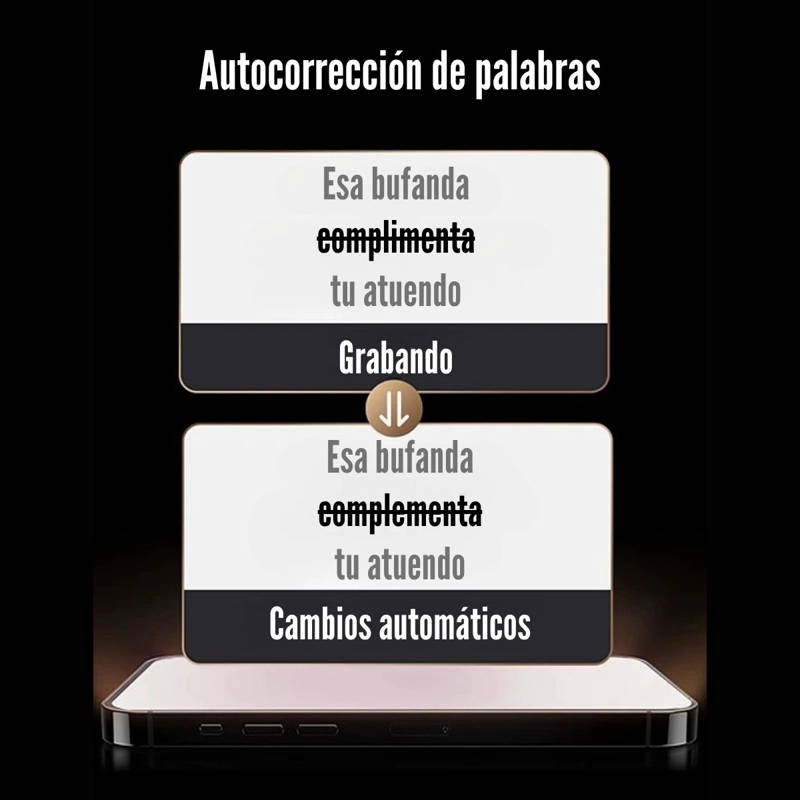TIMEKETTLE - AURICULARES DE TRADUCCIÓN W4 EN TIEMPO REAL INTERPRETE AI - GOLD - 7