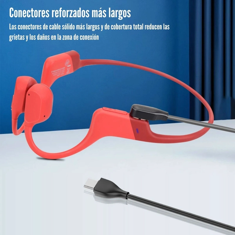 CABLE DE CARGA MAGNÉTICO USB-C PARA SHOKZ OPENRUN Y OPENCOMM - 4