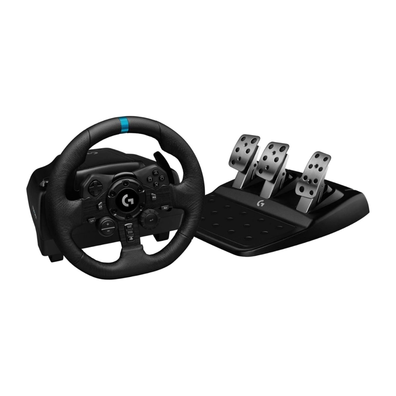 LOGITECH - VOLANTE G923 TRUEFORCE FOR PC, PS4 Y PS5 - 1