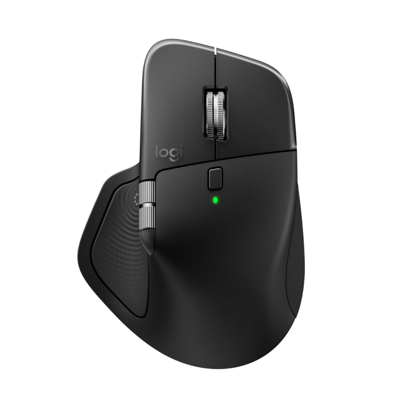LOGITECH - MOUSE MX MASTER 4 WIRELESS RECARGABLE 8K - NEGRO - 1
