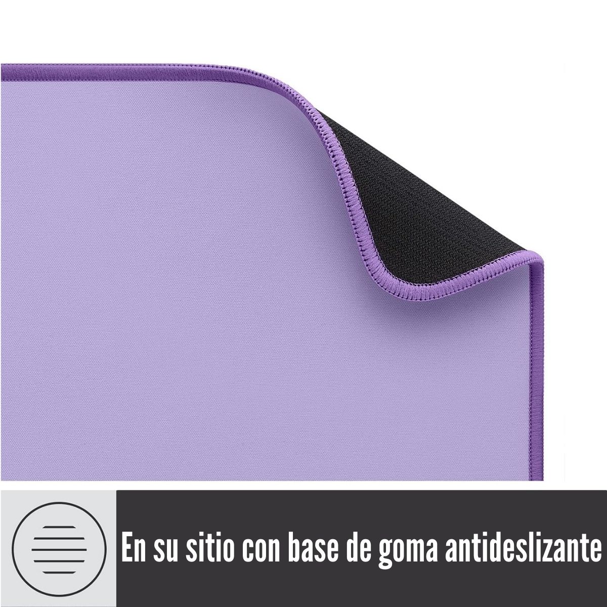 LOGITECH - MOUSEPAD DESK MAT TAMAÑO: 700 X 300 X 2 MM - LAVANDA - 2