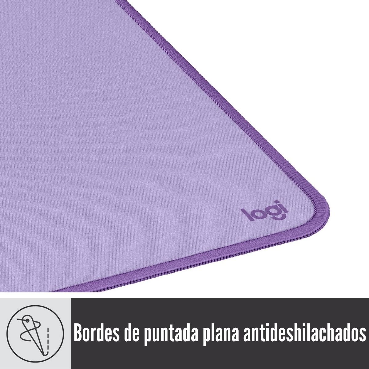LOGITECH - MOUSEPAD DESK MAT TAMAÑO: 700 X 300 X 2 MM - LAVANDA - 3