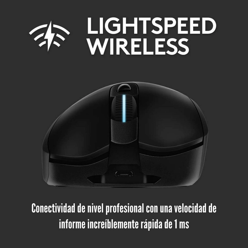 LOGITECH - MOUSE G703 HERO WIRELESS RGB LIGHTSPEED - 3