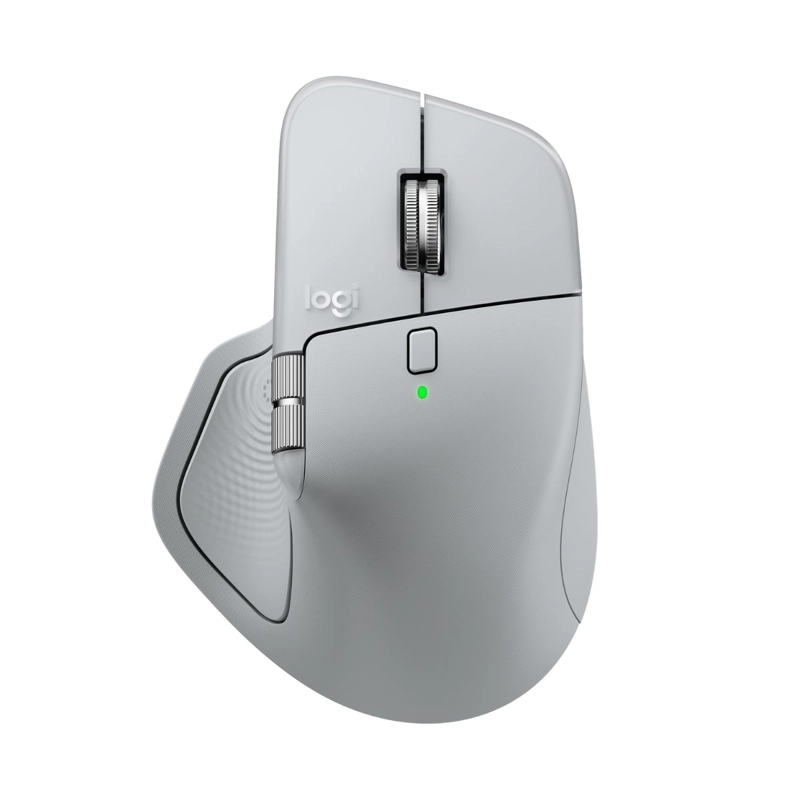 LOGITECH - MOUSE MX MASTER 4 WIRELESS RECARGABLE 8K - BLANCO - 1