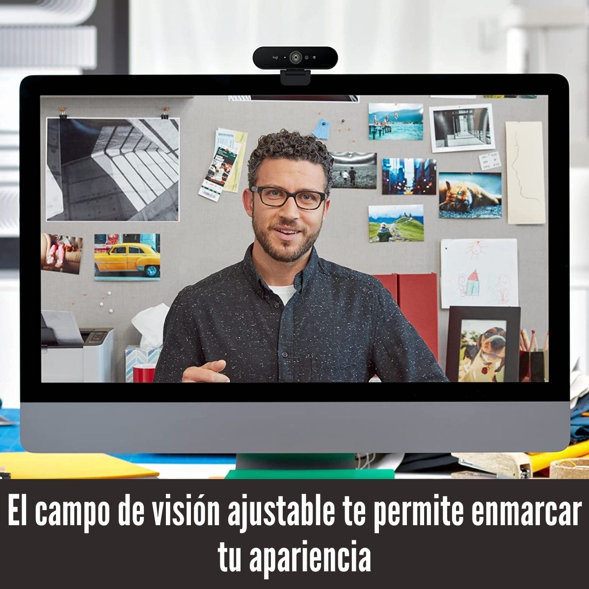 LOGITECH - CÁMARA WEB BRIO 4K PRO ULTRA HD USB 3.0 - 3