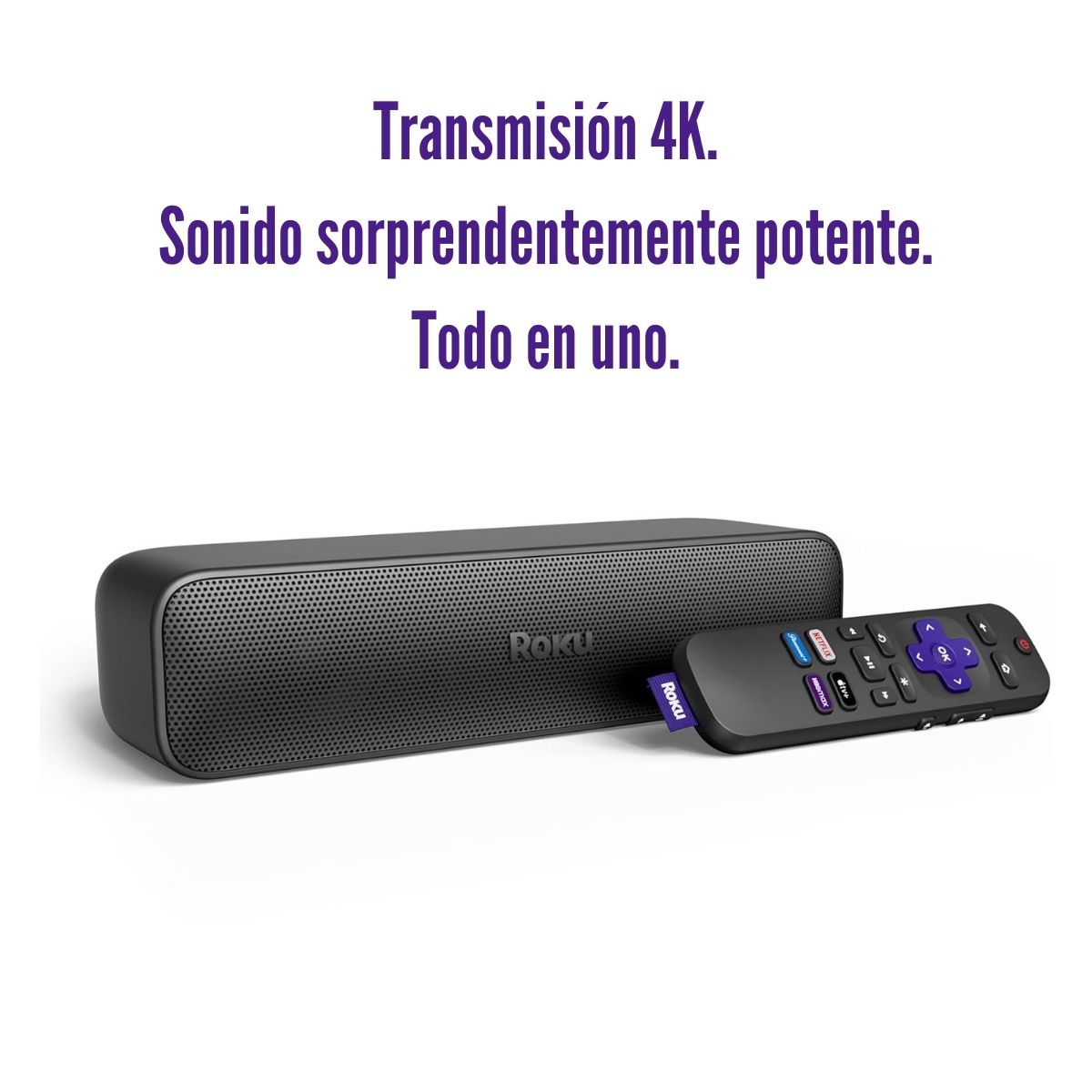 ROKU - PARLANTE STREAMBAR SE BARRA DE SONIDO PARA TV - 2