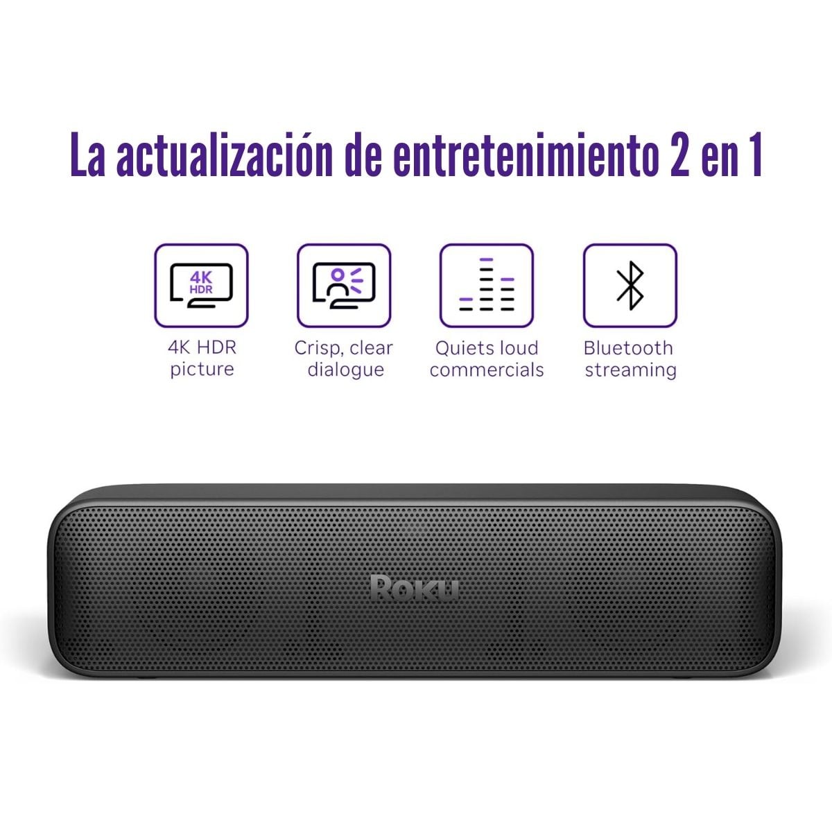 ROKU - PARLANTE STREAMBAR SE BARRA DE SONIDO PARA TV - 3