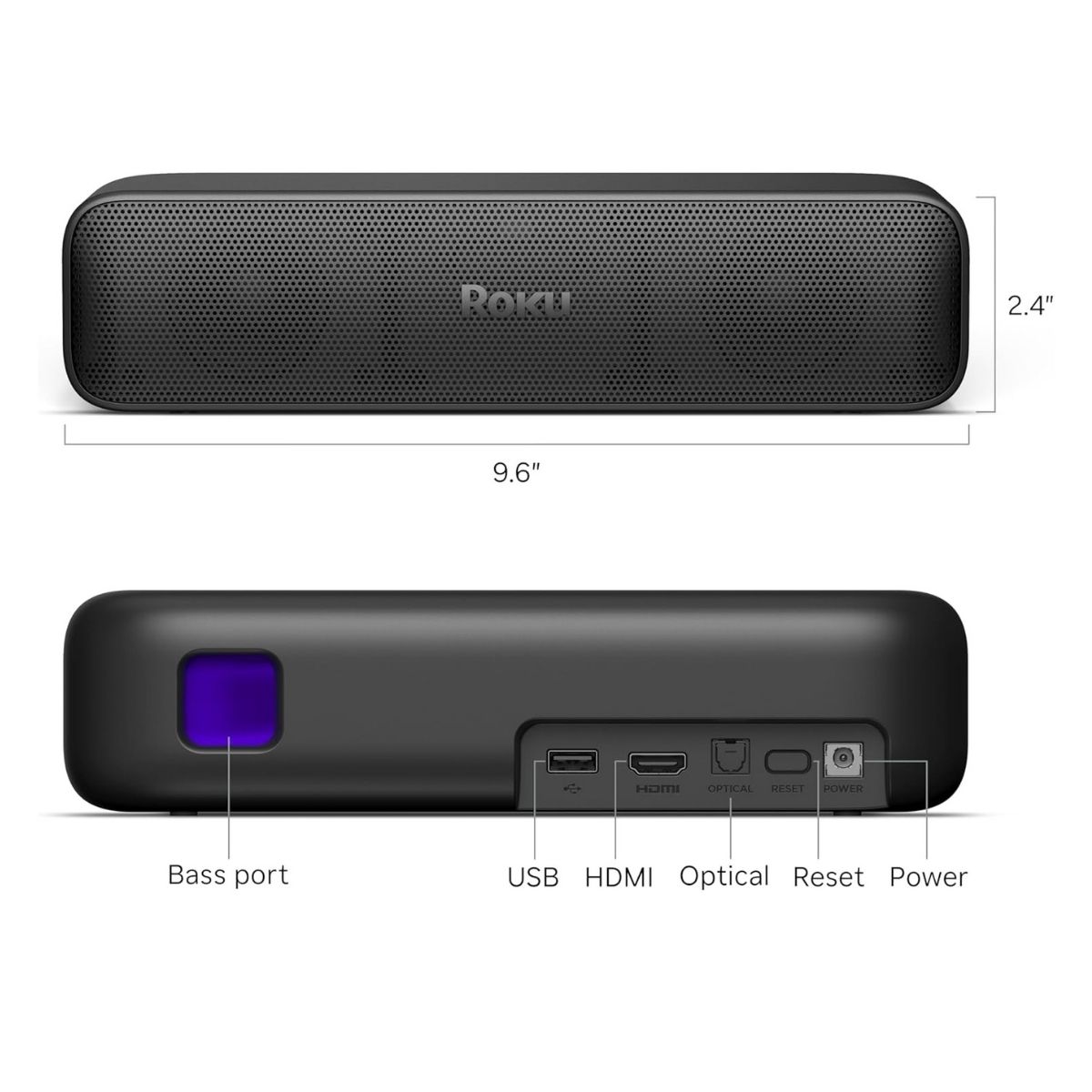 ROKU - PARLANTE STREAMBAR SE BARRA DE SONIDO PARA TV - 4