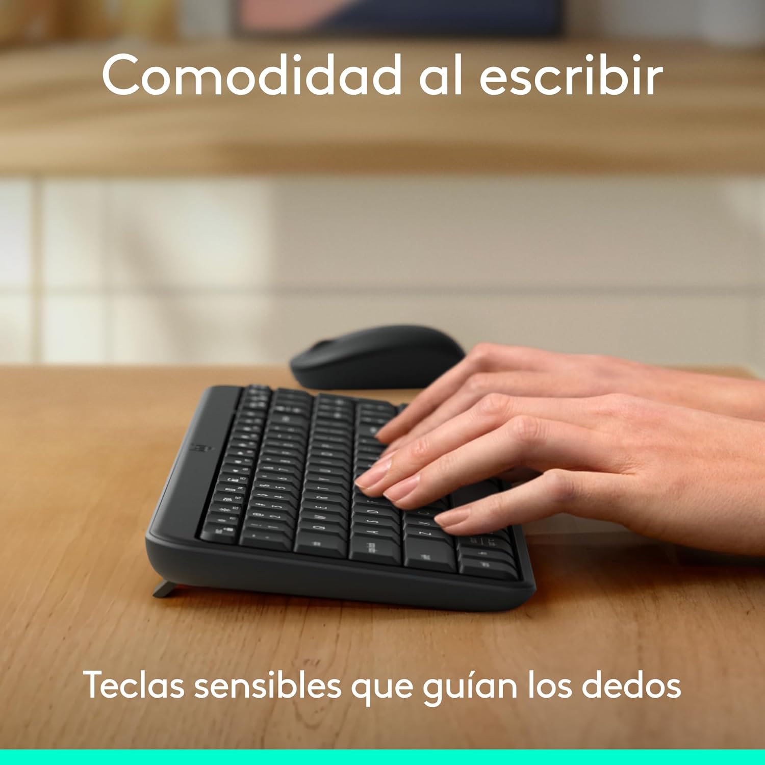 LOGITECH - TECLADO K250 BLUETOOTH WIRELESS ESPAÑOL - ROSADO - 4