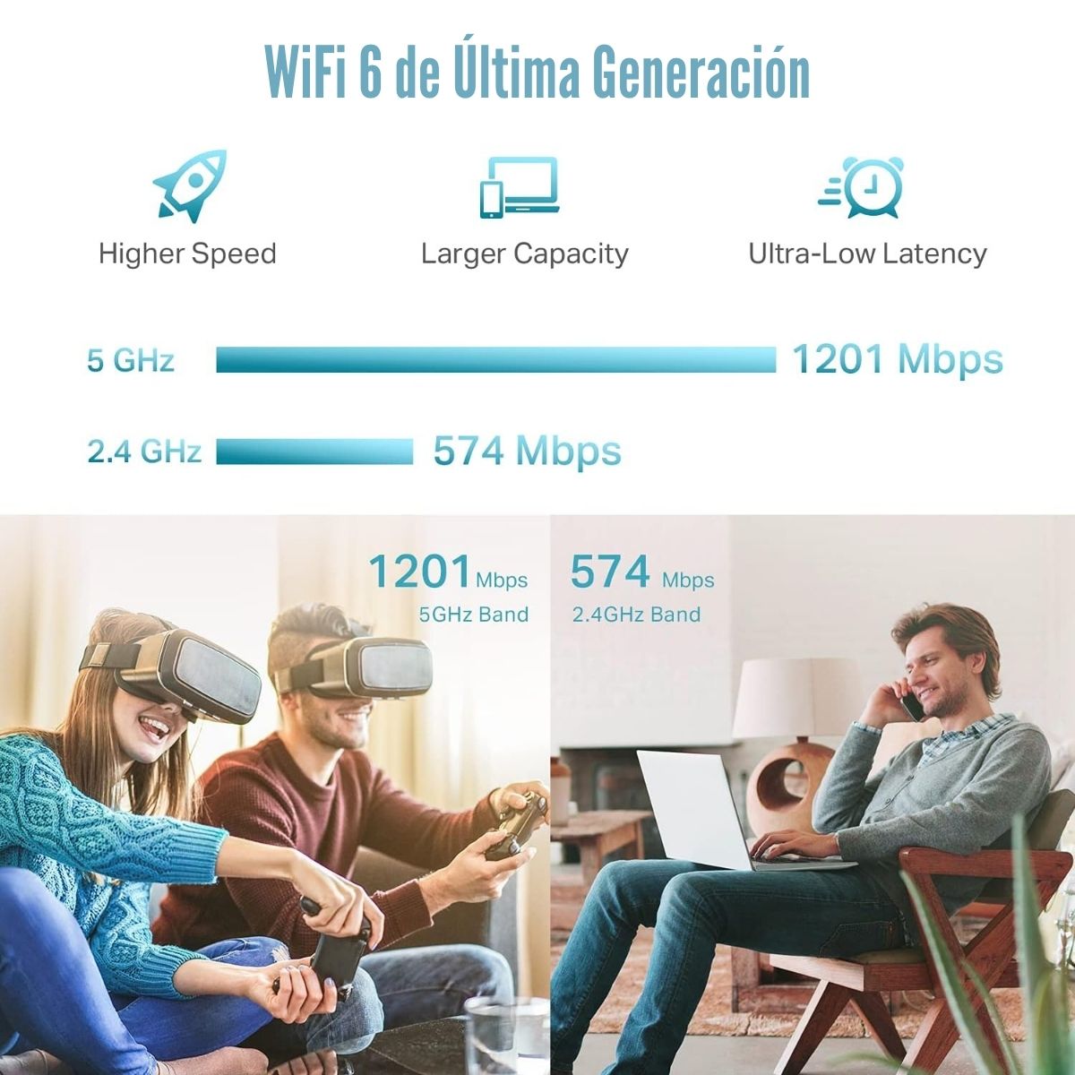 TP-LINK - EXTENSOR DE COBERTURA MESH RE605X WI-FI GIGABIT AX1800 - 4
