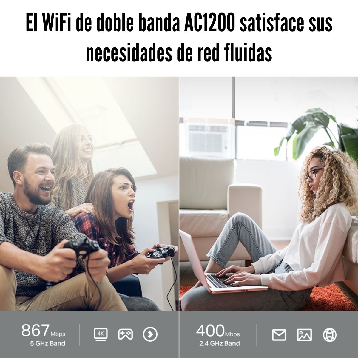 TP-LINK - ROUTER ARCHER C64 WIRELESS DUAL BAND GIGABIT AC1200 - 3